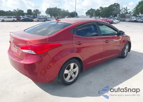 2013 Hyundai Elantra Gls из США, поврежденный, VIN 5NPDH4AE9DH181846